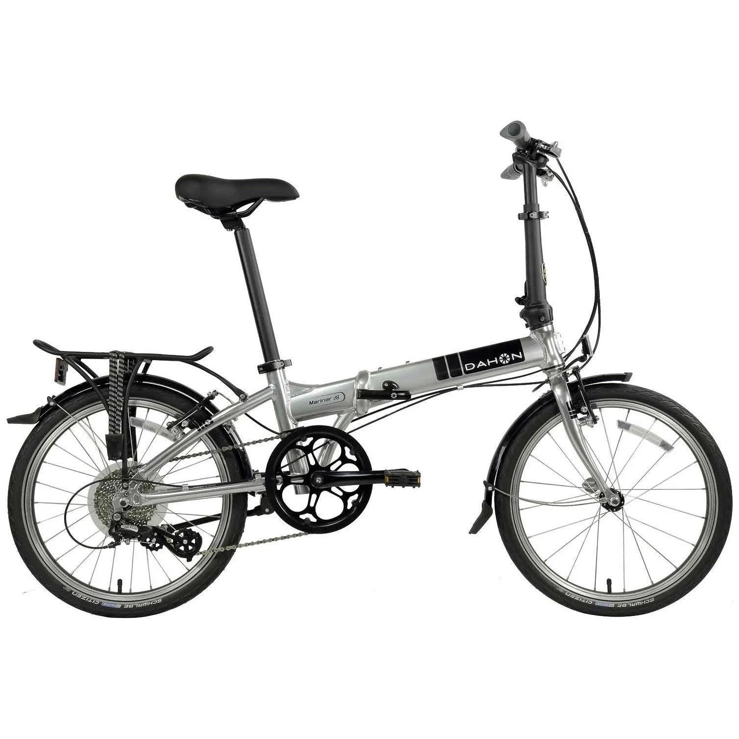 Brushed Silver Folding Bicycle E7420