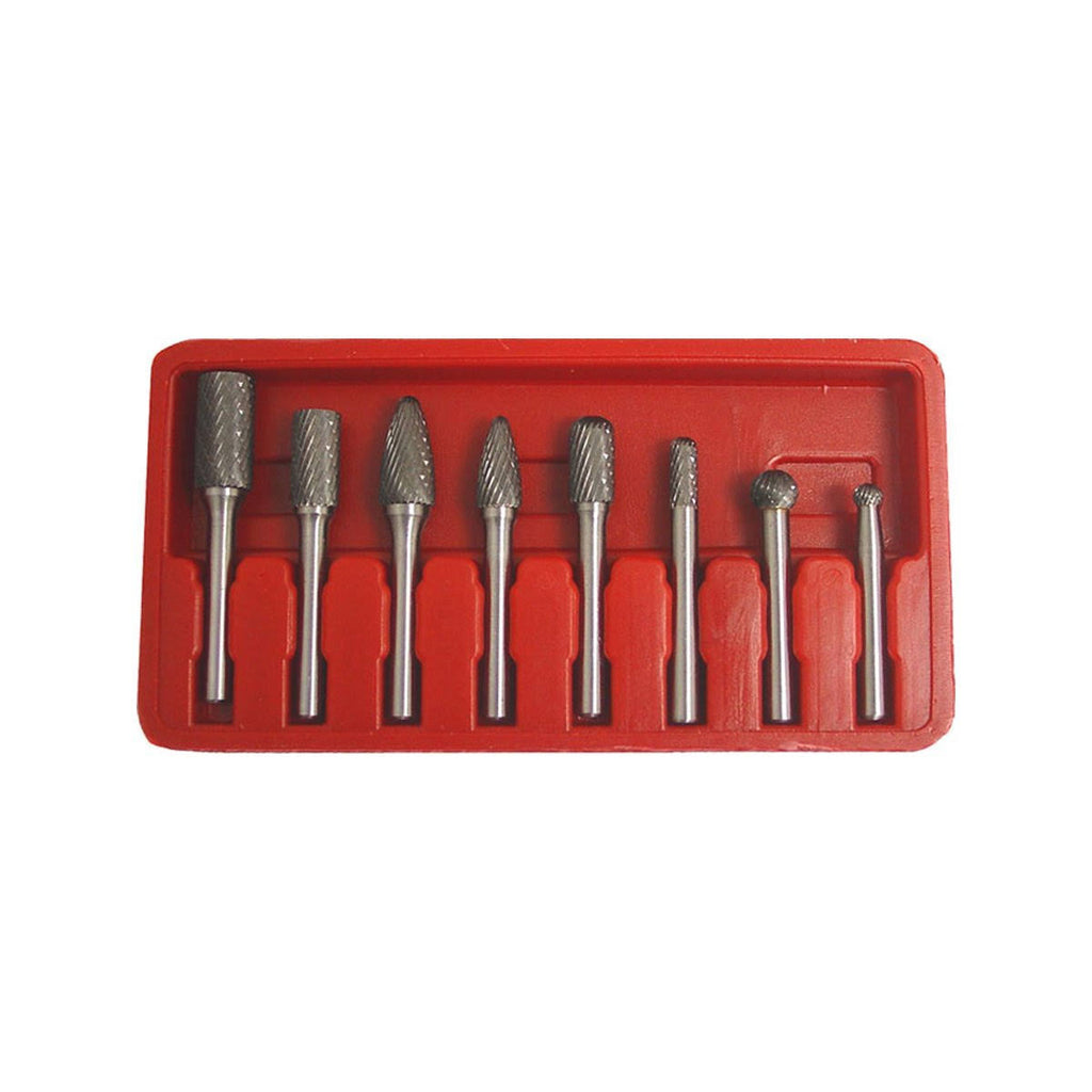 8 PC Carbide Rotary Burr Set K31764