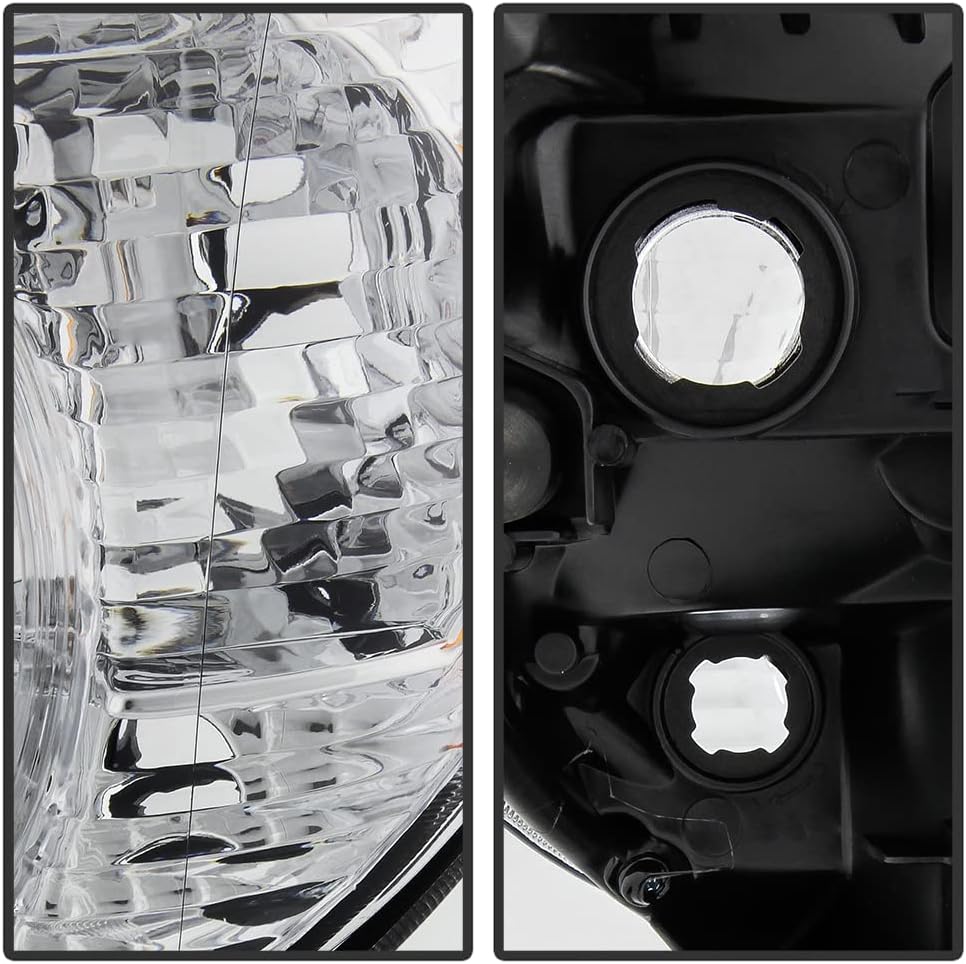 Chrome Housing Projector Headlights Set Q4353