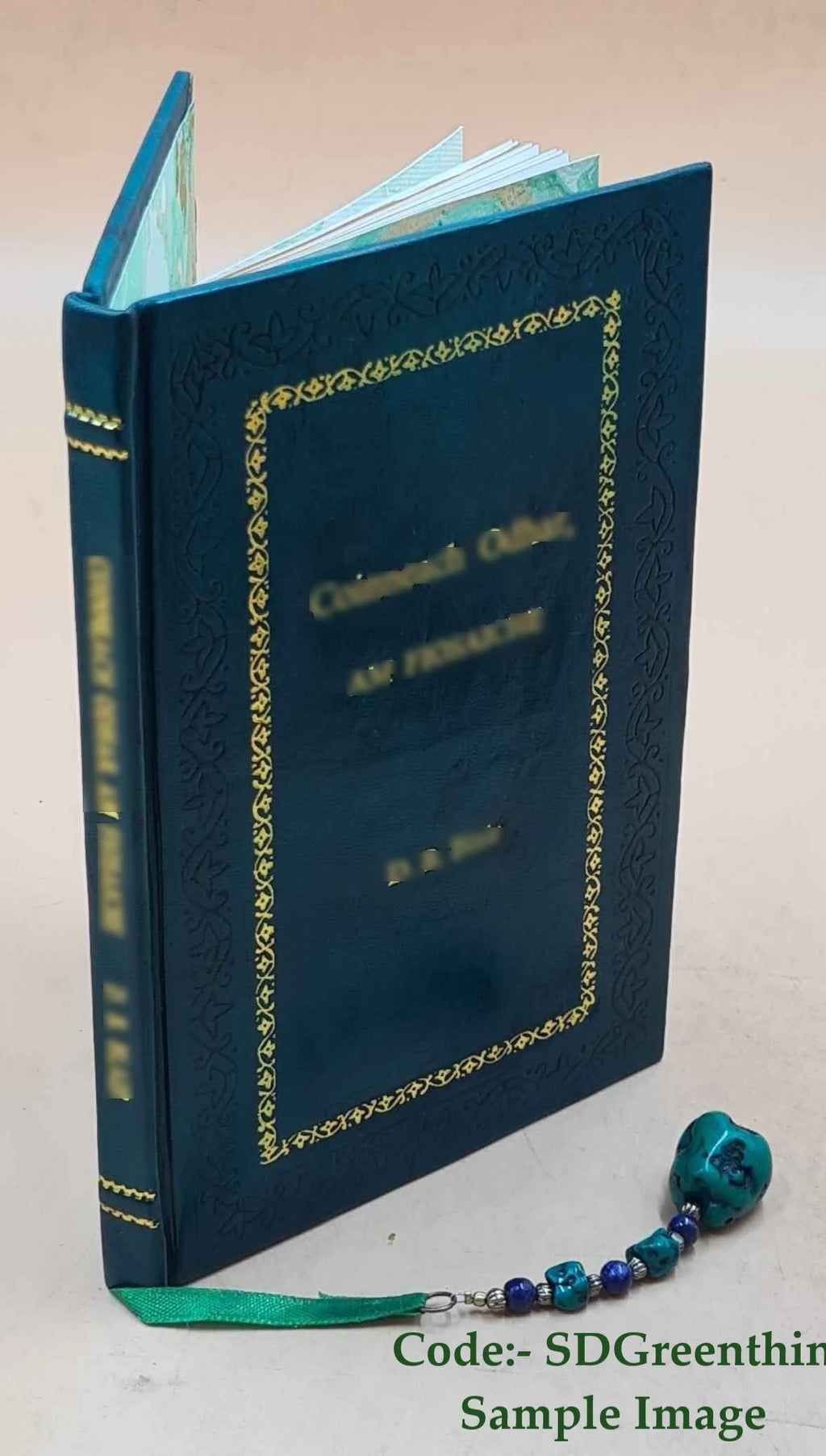 Premium Leather Bound Book D72706