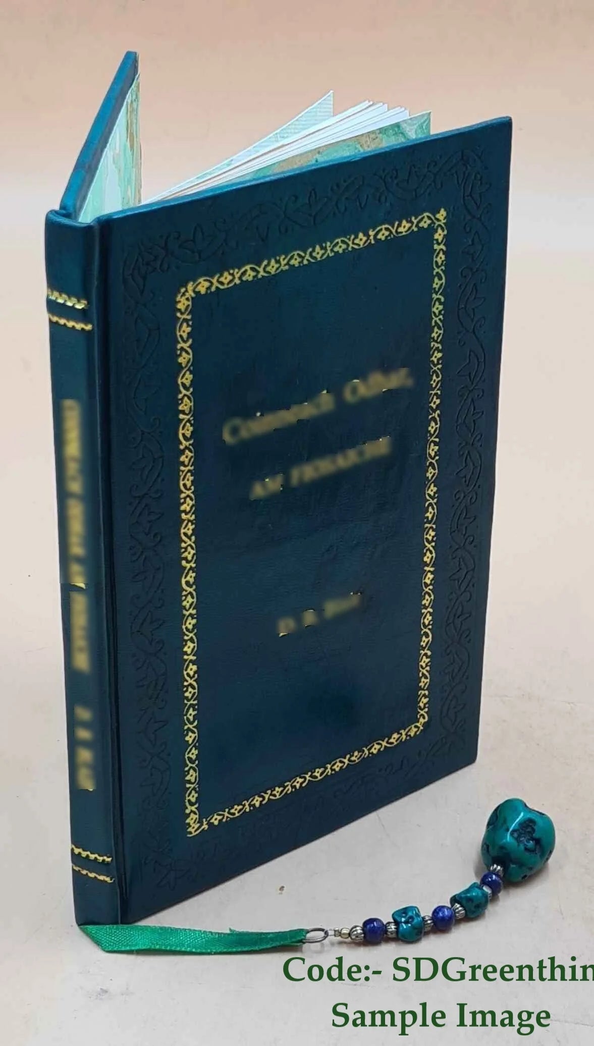 Premium Leather Bound Book D72706