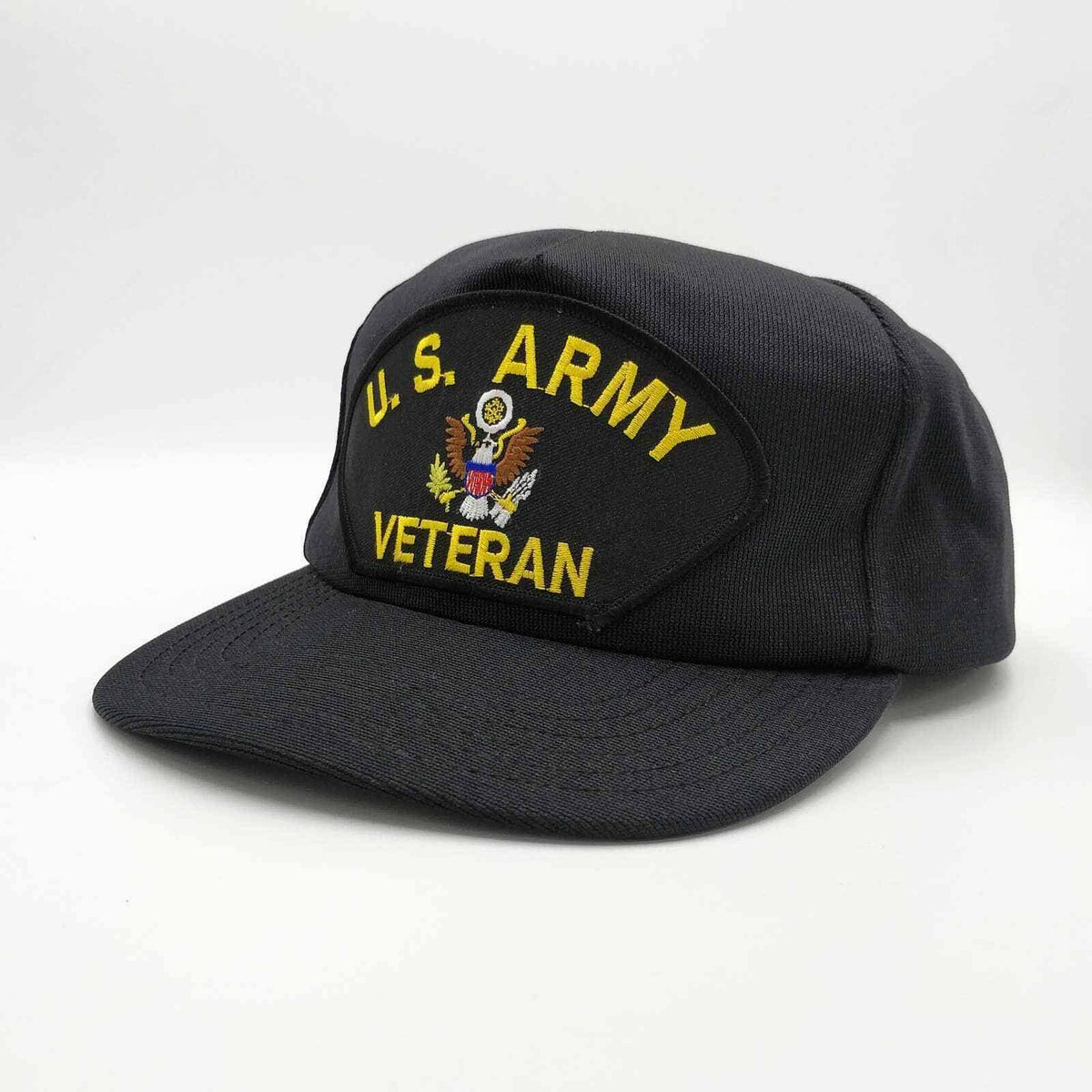 Vintage US Army Veteran Snapback Trucker Hat Cap K944