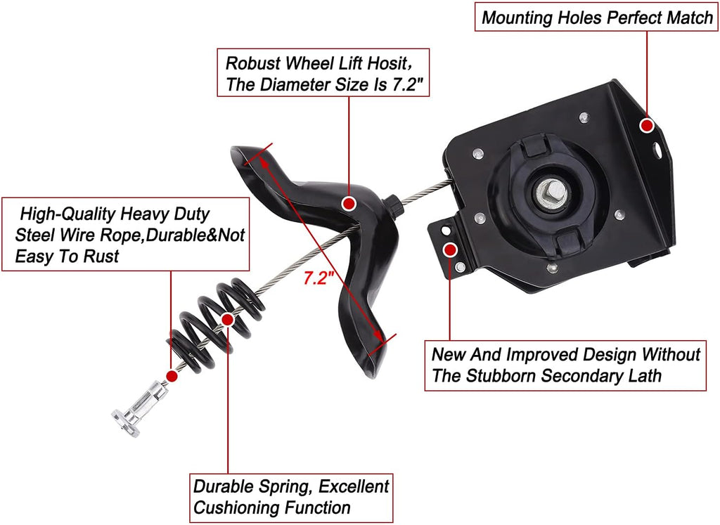 Spare Tire Hoist Assembly Pack of 2 G78274