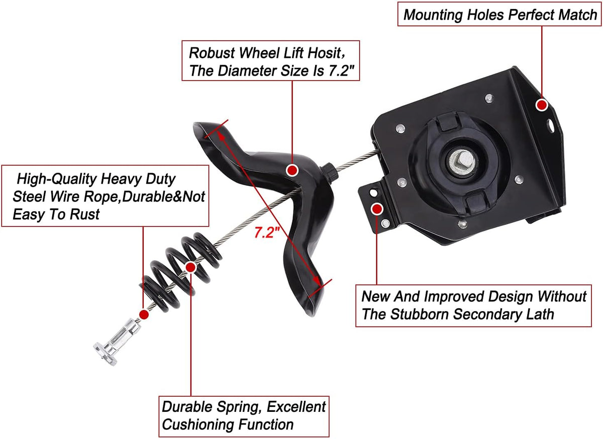 Spare Tire Hoist Assembly Pack of 2 G78274