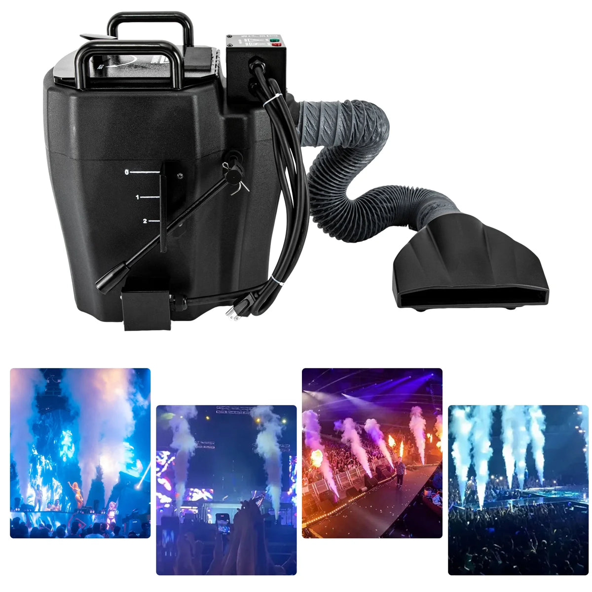 Black Dry Ice Machine V18535