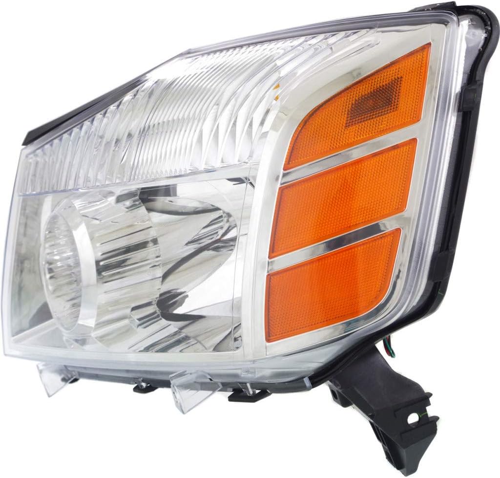Headlight Assembly Pair for Nissan Armada 2004 2005 2006 A42825
