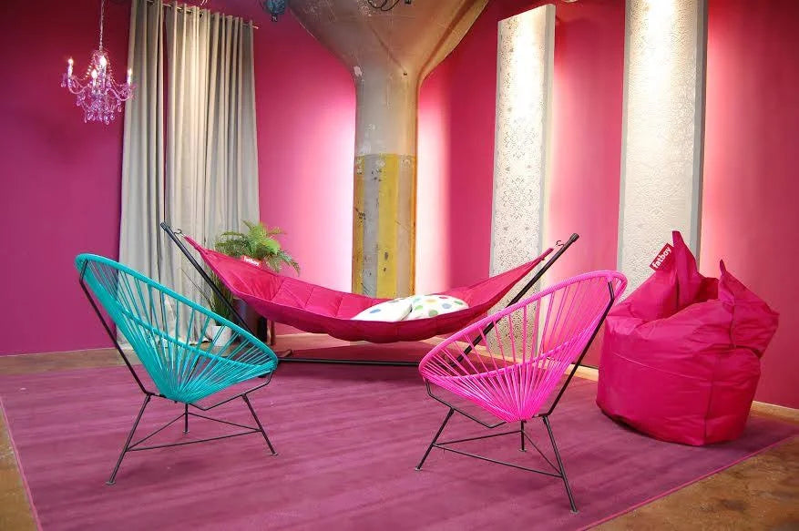 Black Frame Acapulco Chair Q1950