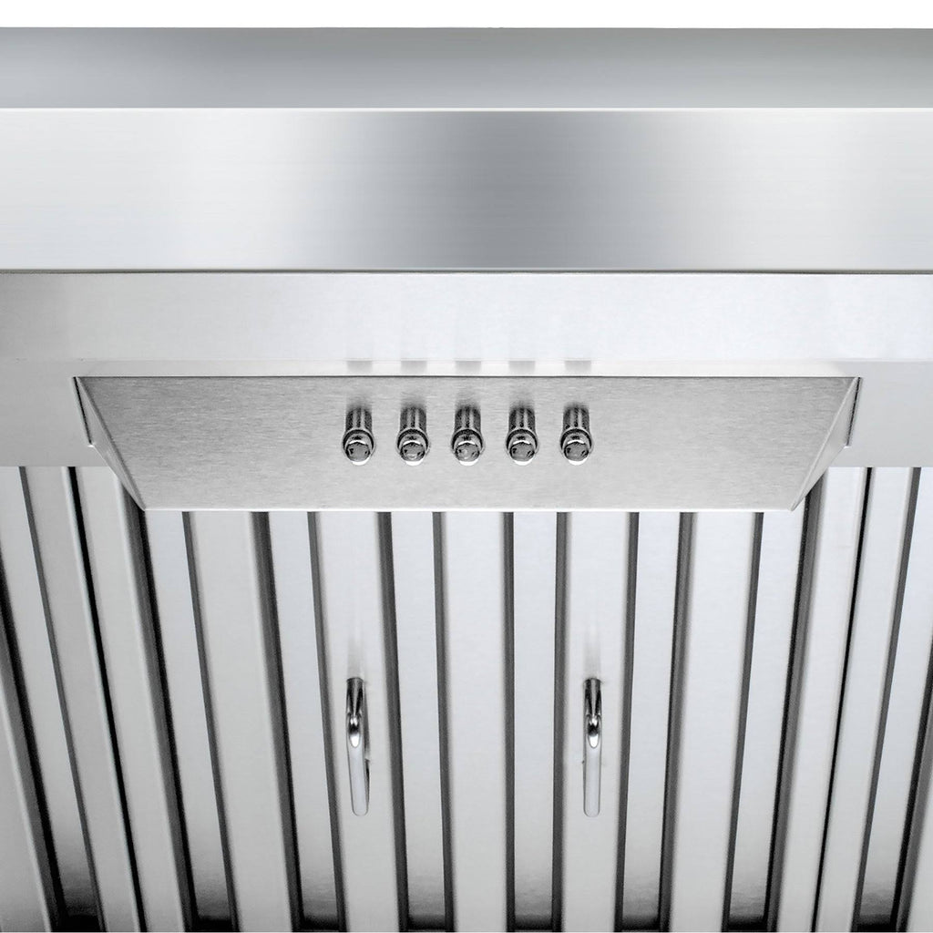 30 in Stainless Steel Under Cabinet Range Hood with LEDs L422