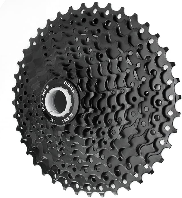 8/9/10/11/12 Speed Cassette 11-50T All Black Bike Cassette K116