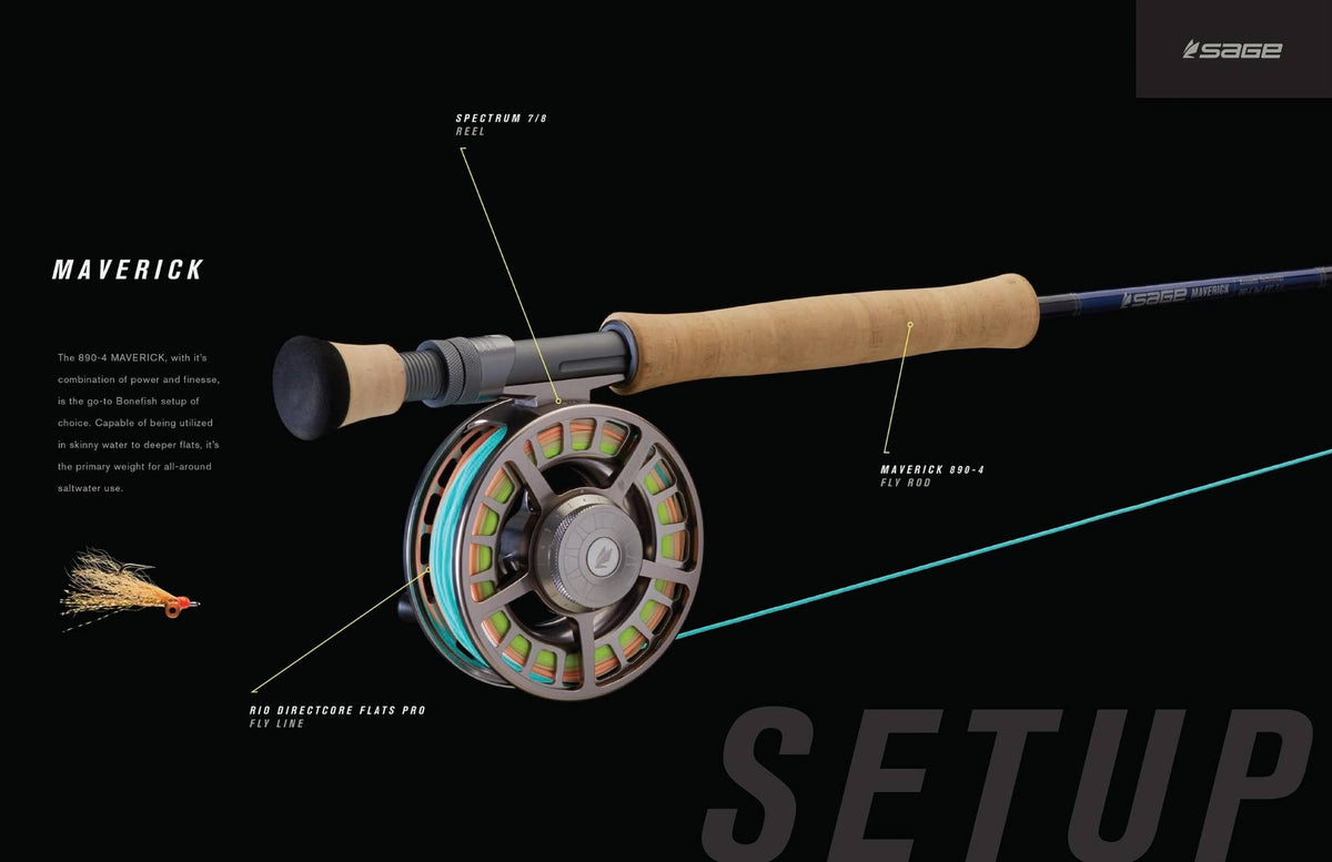 Sage Maverick Fly Rod 12wt 9' A204