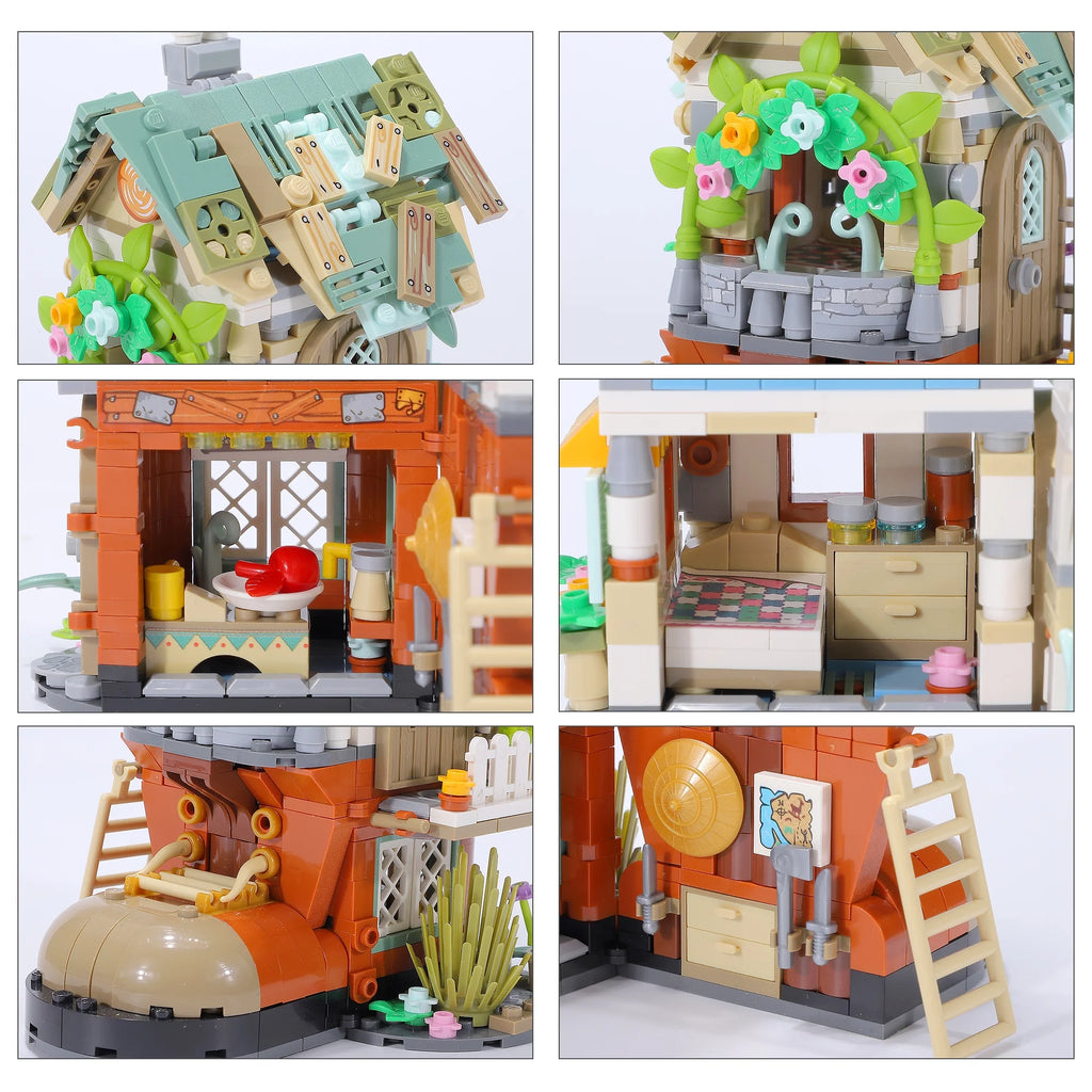709-Piece Mini Bricks Building Blocks Toy Set U143199