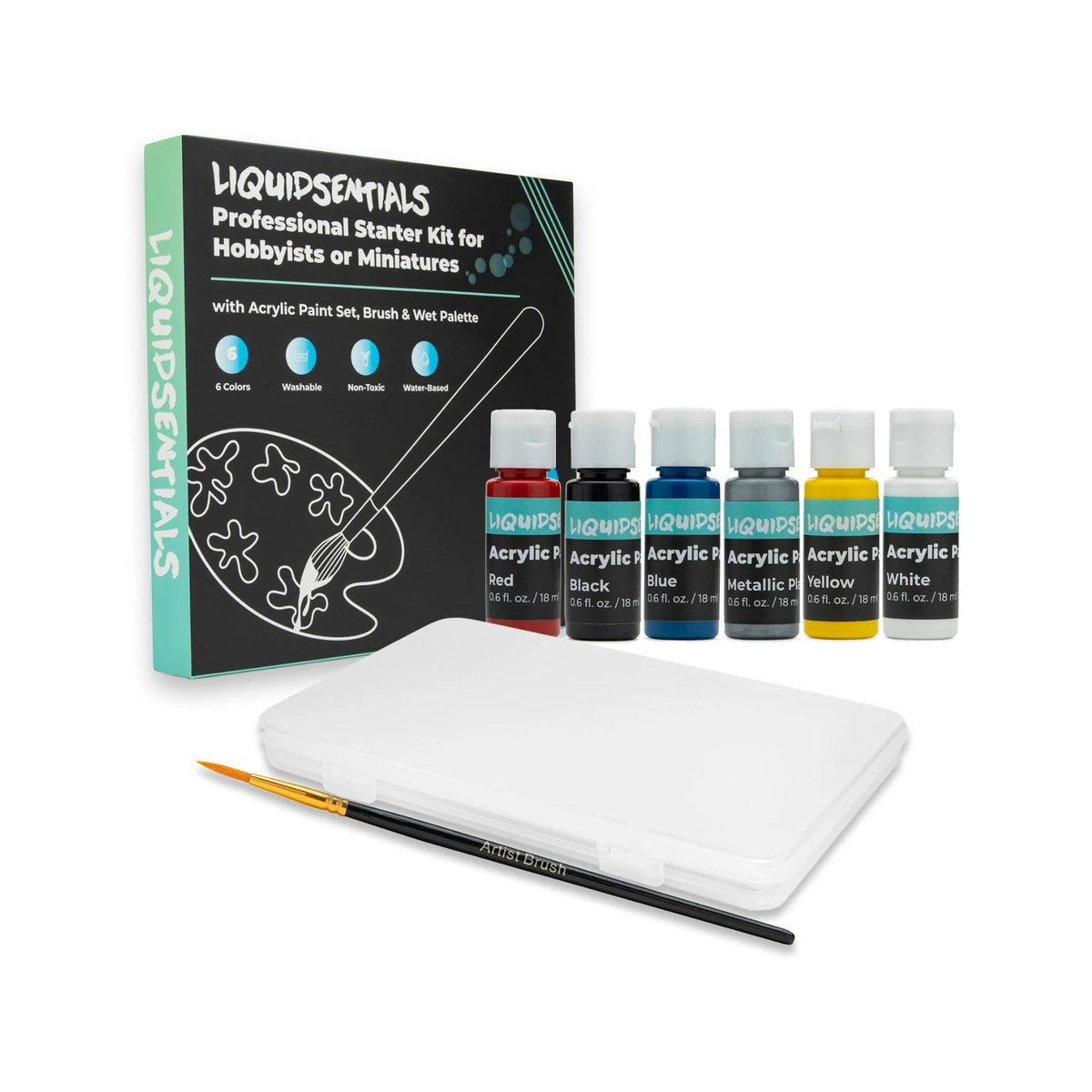 Board Game with Figures and Paints Bundle X965387