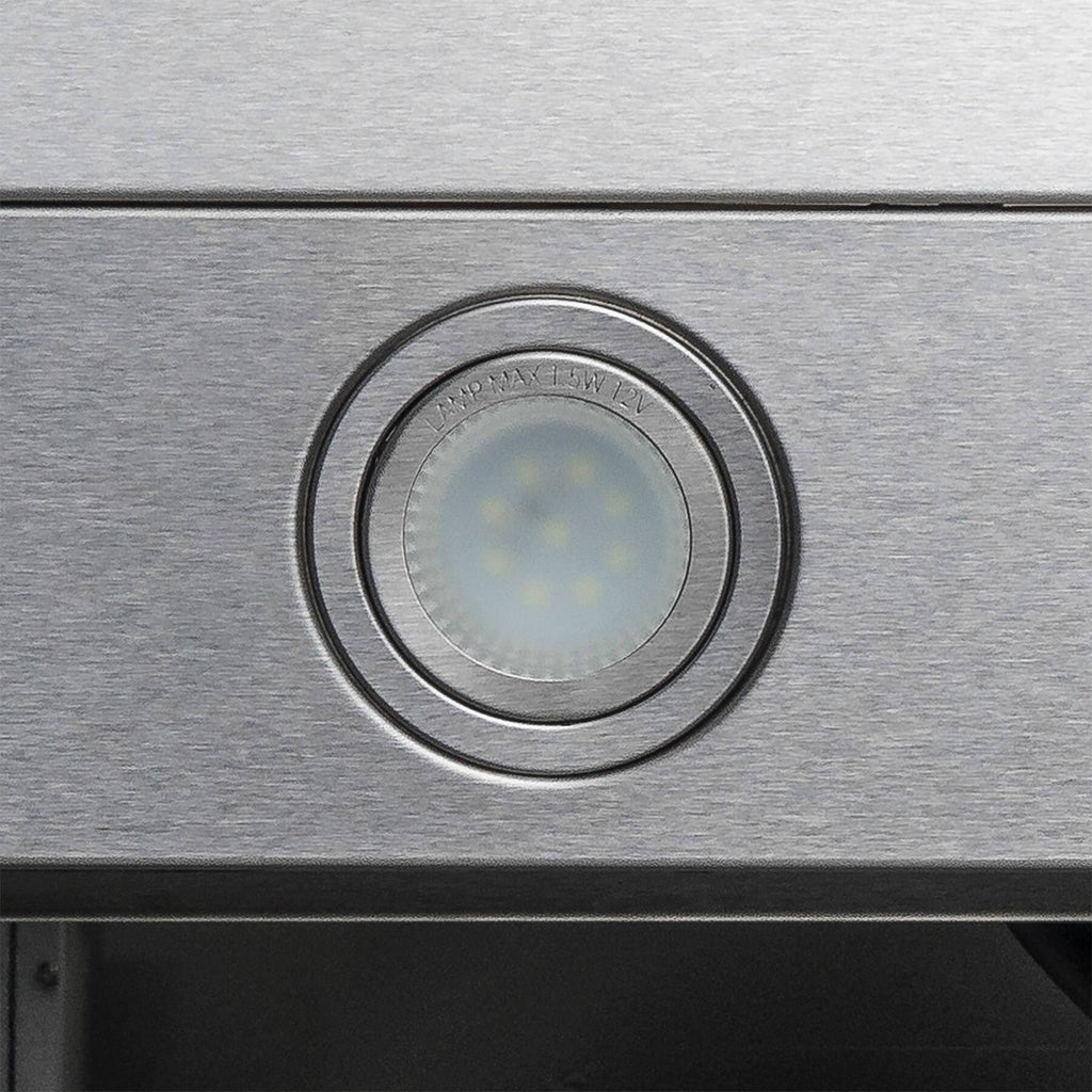 30 in Stainless Steel Under Cabinet Range Hood with LEDs L422
