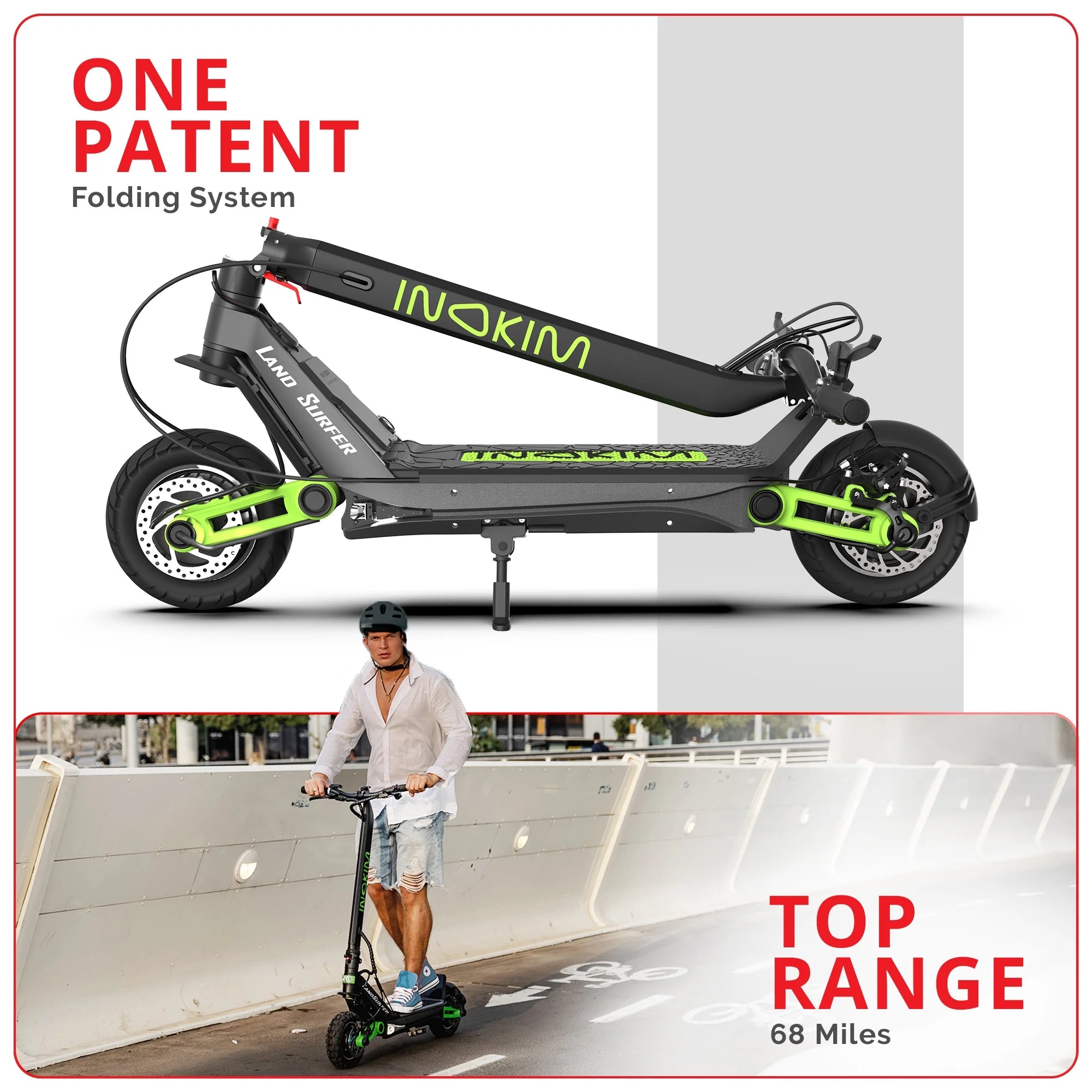 Green Electric Scooter J943584