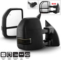 Telescoping Power Heat Signal Towing Mirrors for Ford F250 F350 F450 V5696