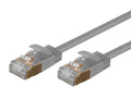 SlimRun Cat6a Ethernet Patch Cable, RJ45, STP, 36awg, 30ft C73742