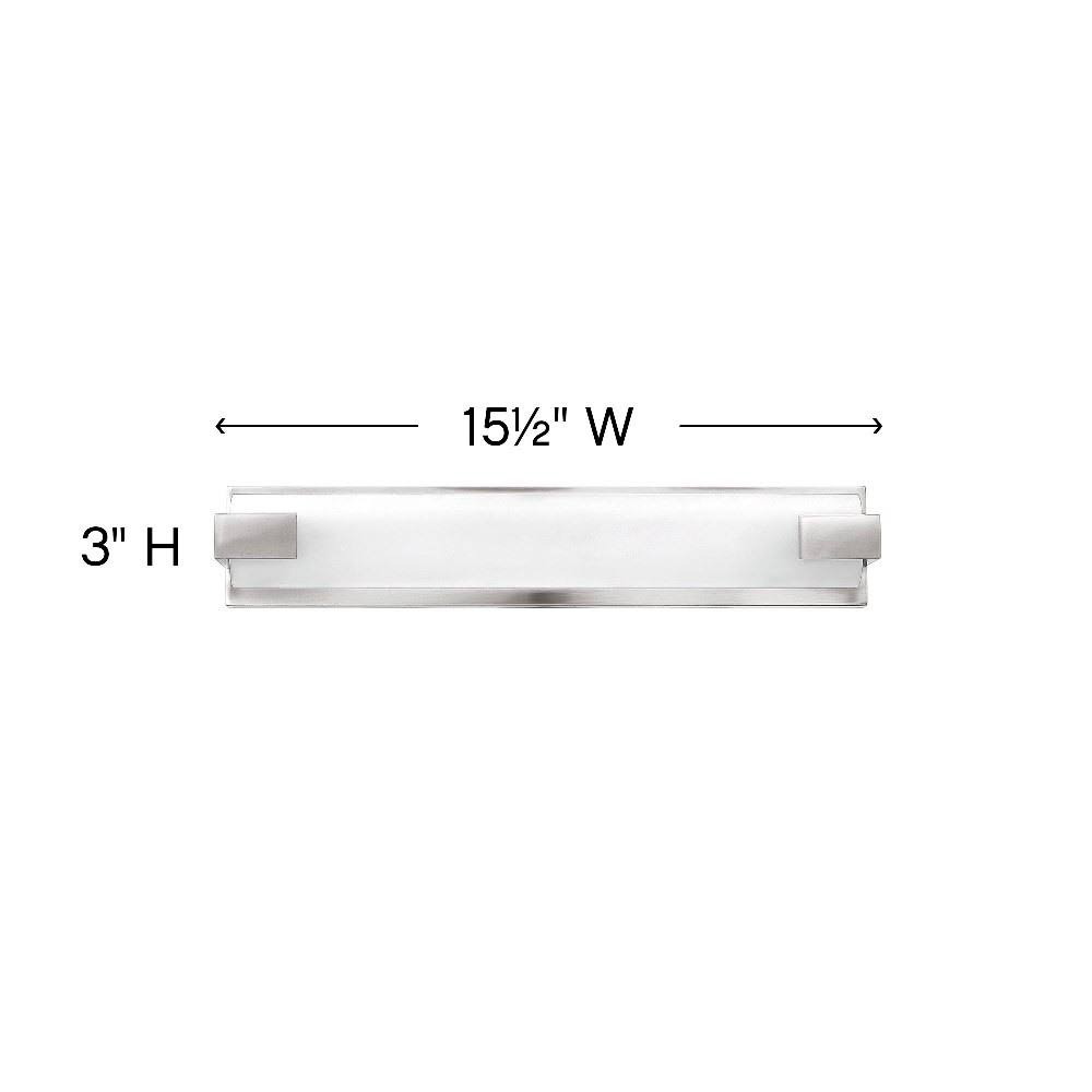Brushed Nickel LED Bath A667219