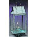 Antique Bronze 1-Light Lantern Head with Frosted Shade V288007