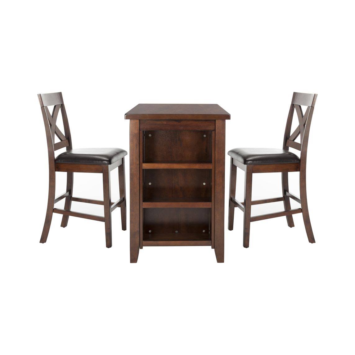 3 Piece Mahogany Pub Set V61763