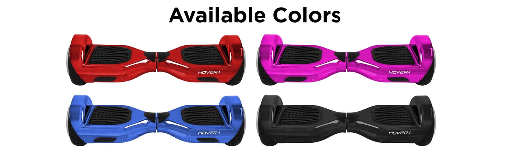 Black Electric Hoverboard with 6.5" Wheels W709