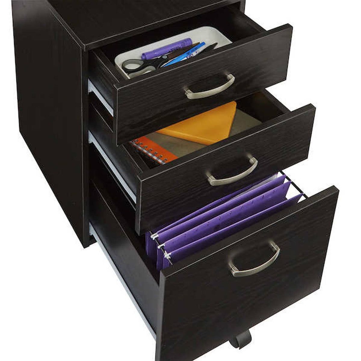 Natural Mobile Filing Cabinet U51975