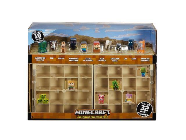 Minecraft Collector Case with 10 Mini Figures D259