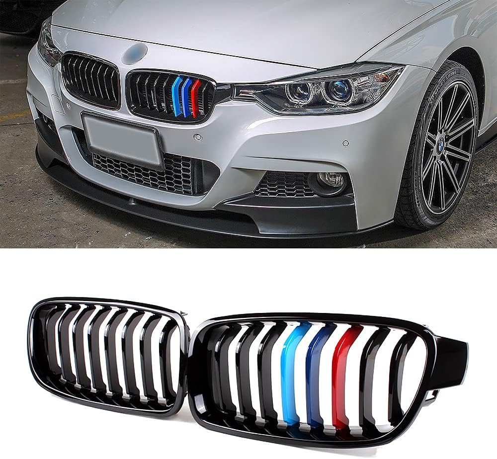 ABS F30 Grill, Front Kidney Grille, 2-pc set F806826