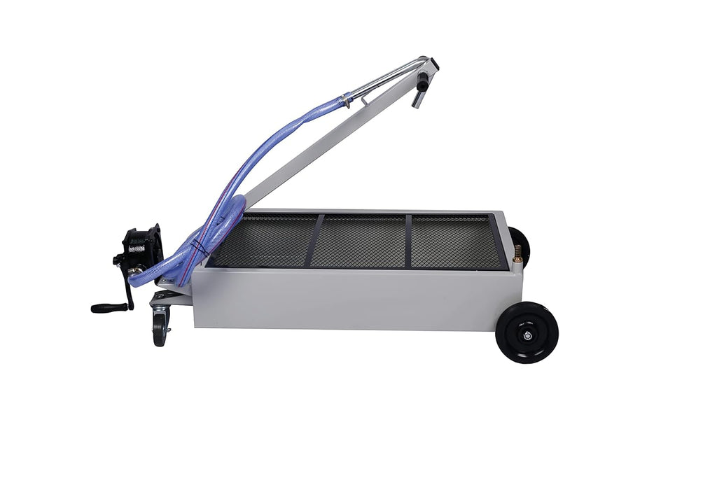 15-Gallon Oil Drain Pan with Hand Pump I53415
