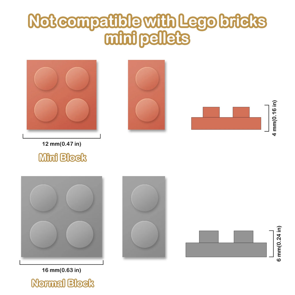 709-Piece Mini Bricks Building Blocks Toy Set U143199