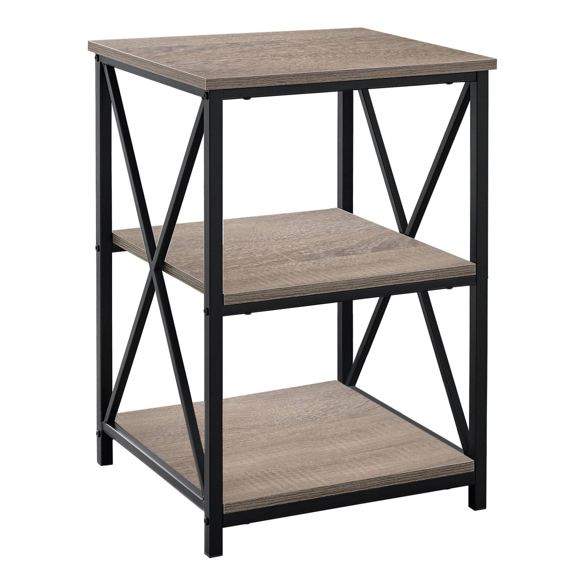 Dark Taupe Contemporary Accent Table H36172