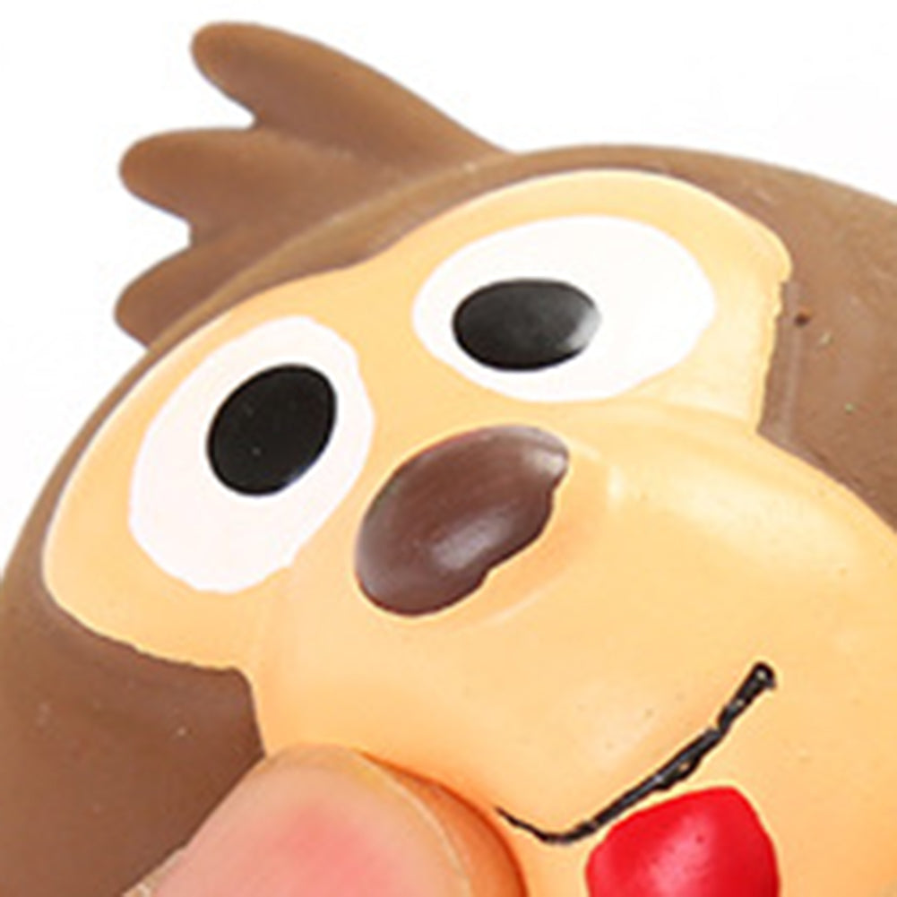 Frog Shape Squeaker Dog Chewing Toy M561598