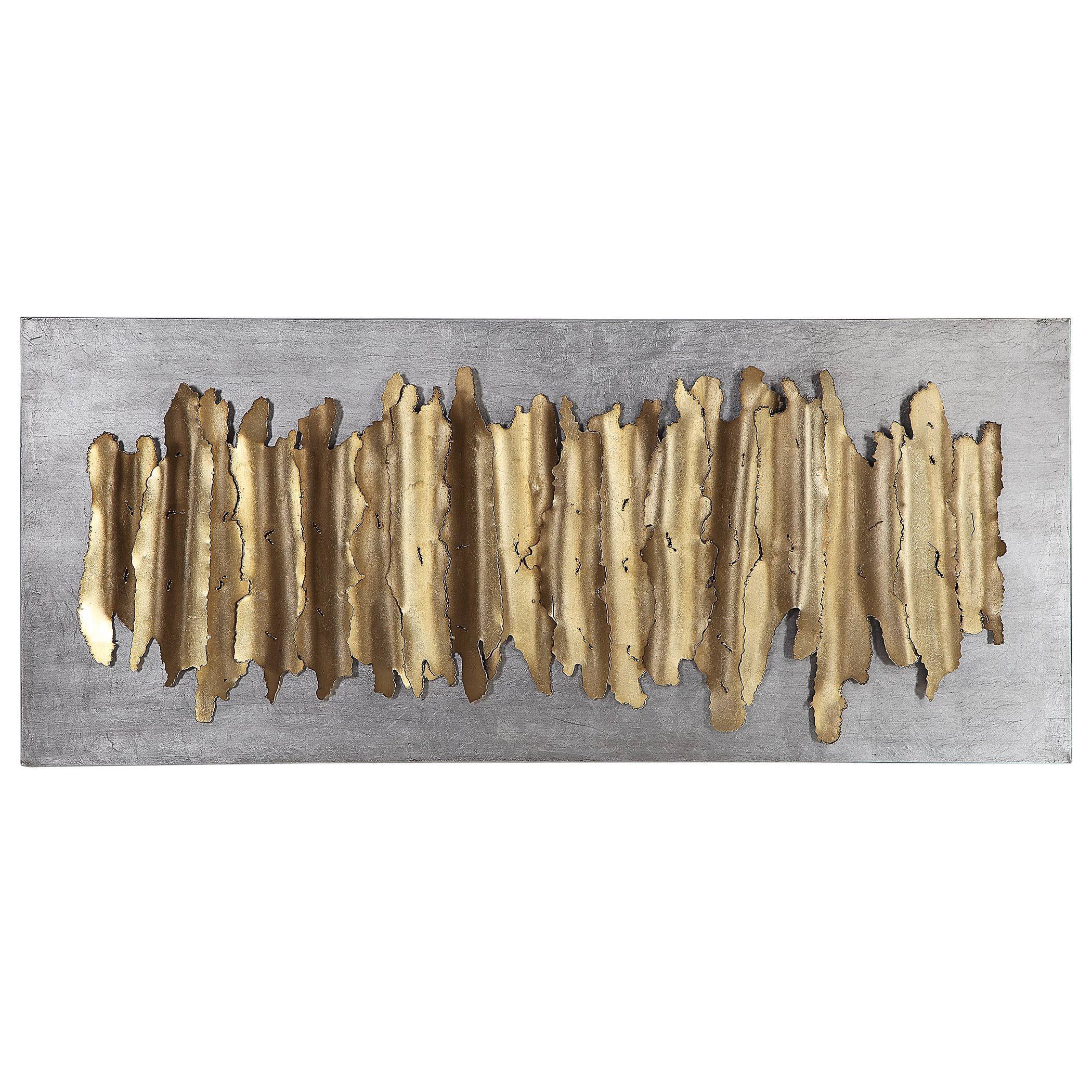 Gold Metal Wall Decor J407