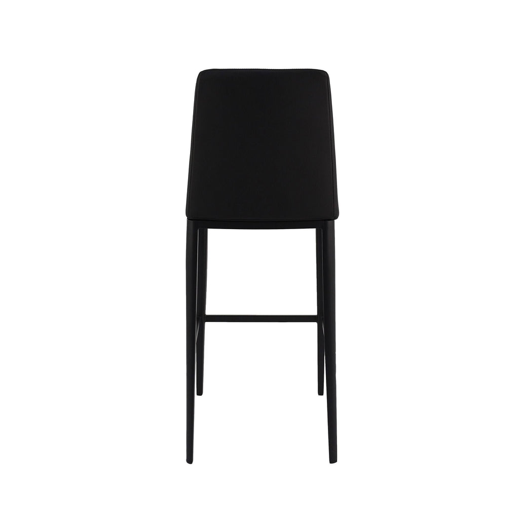 Charcoal Leatherette Bar Stool H823970