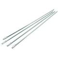 Stainless Steel Skewers 4 Piece, 15 in F600822