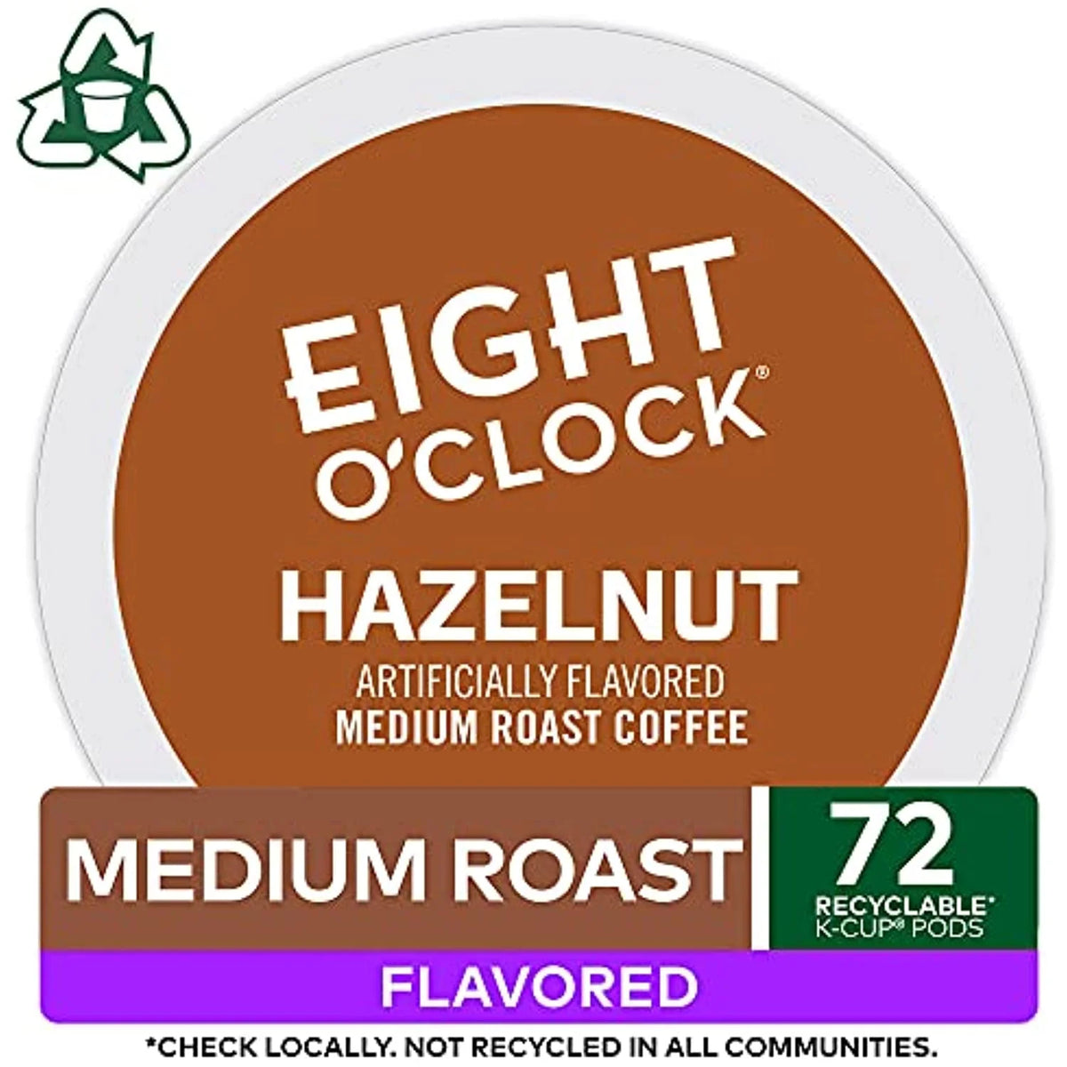 Hazelnut Medium Roast Coffee K-Cup Pods, 72 Count H341482