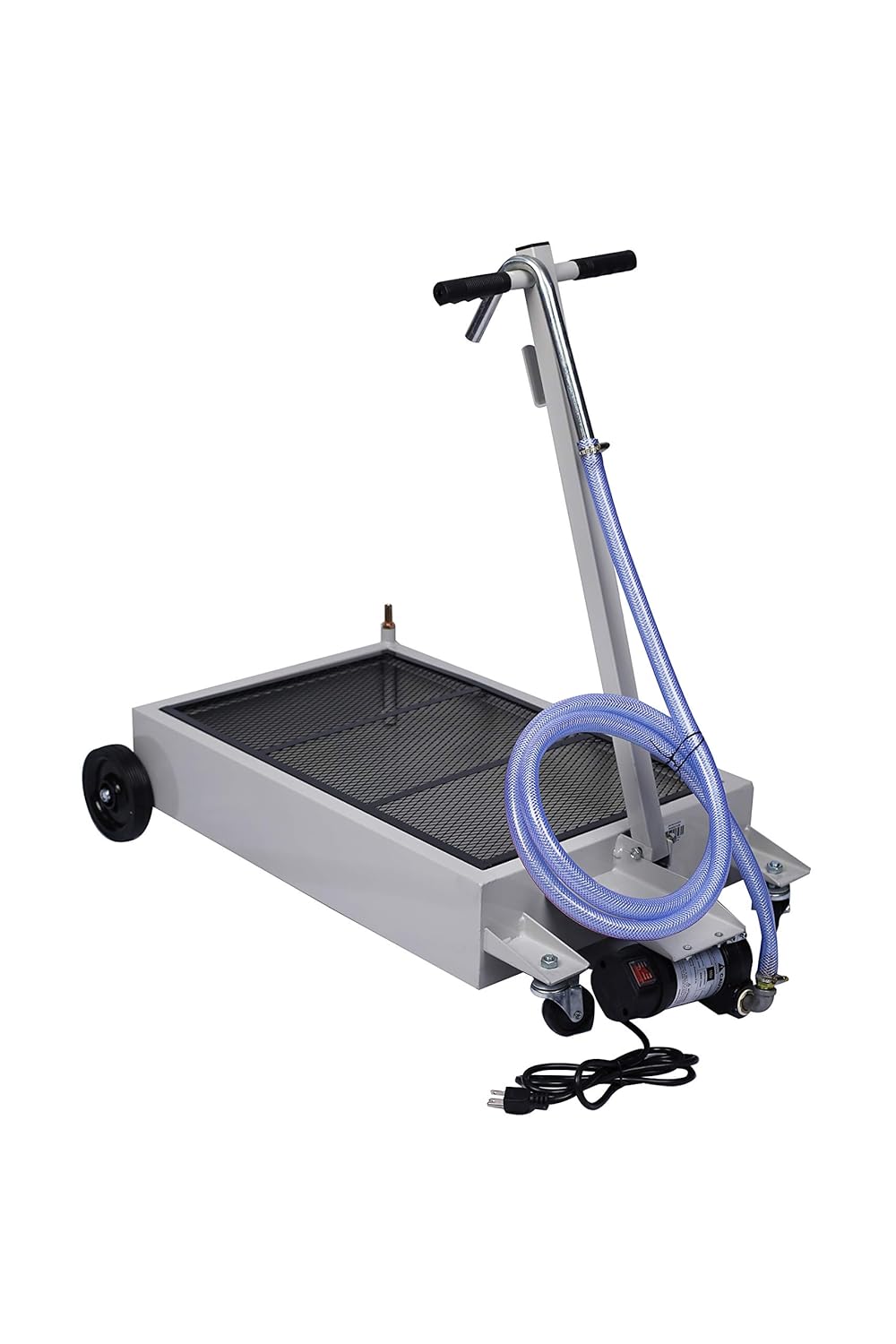 15-Gallon Oil Drain Pan with Hand Pump I53415