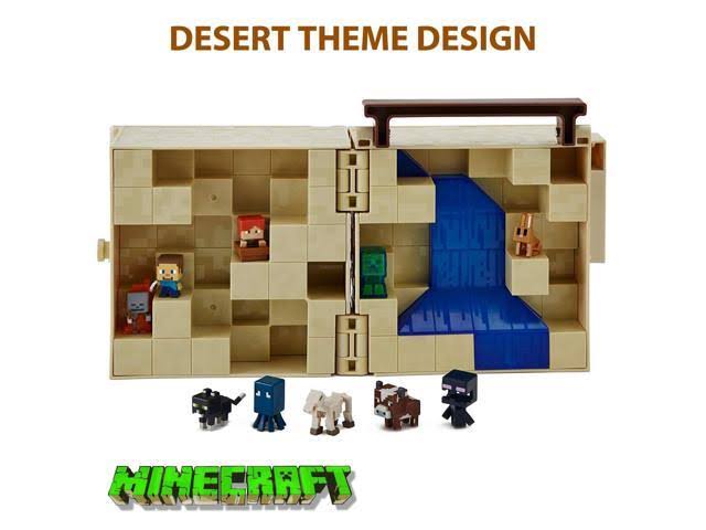 Minecraft Collector Case with 10 Mini Figures D259