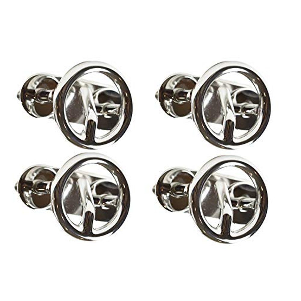 316 Stainless-Steel Marine Transom Mount Ski Tow Hook 4 Pcs R8578