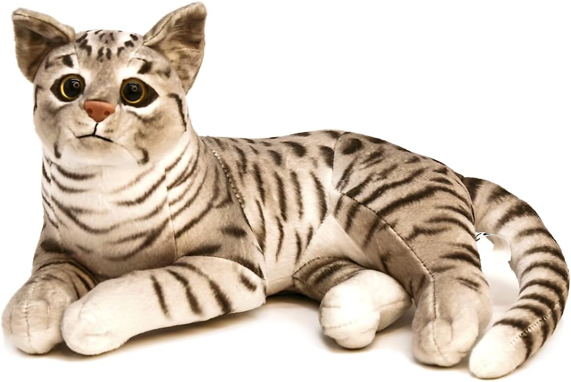 35CM Yellow Plush Stuffed Cat M817