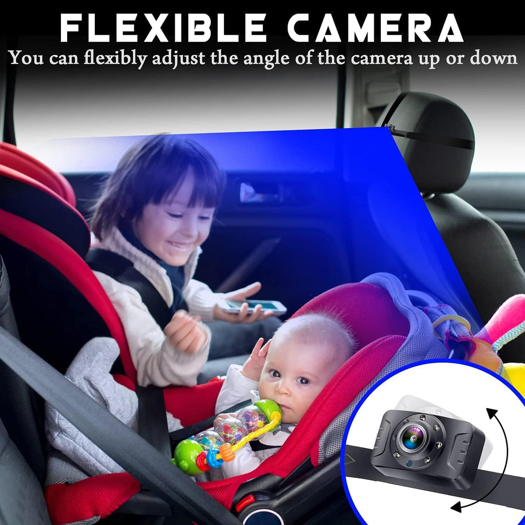 5'' AHD 1080P IR Night Vision Baby Car Camera R404