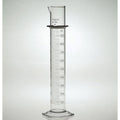 Glass 100ml Graduated Double Metric Scale Cylinder E661