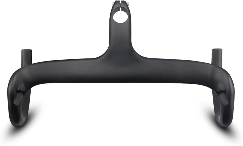 Carbon Road Bike Aero Integrated Drop Bars 1-1/8 Internal Routing 3K Matte K9810