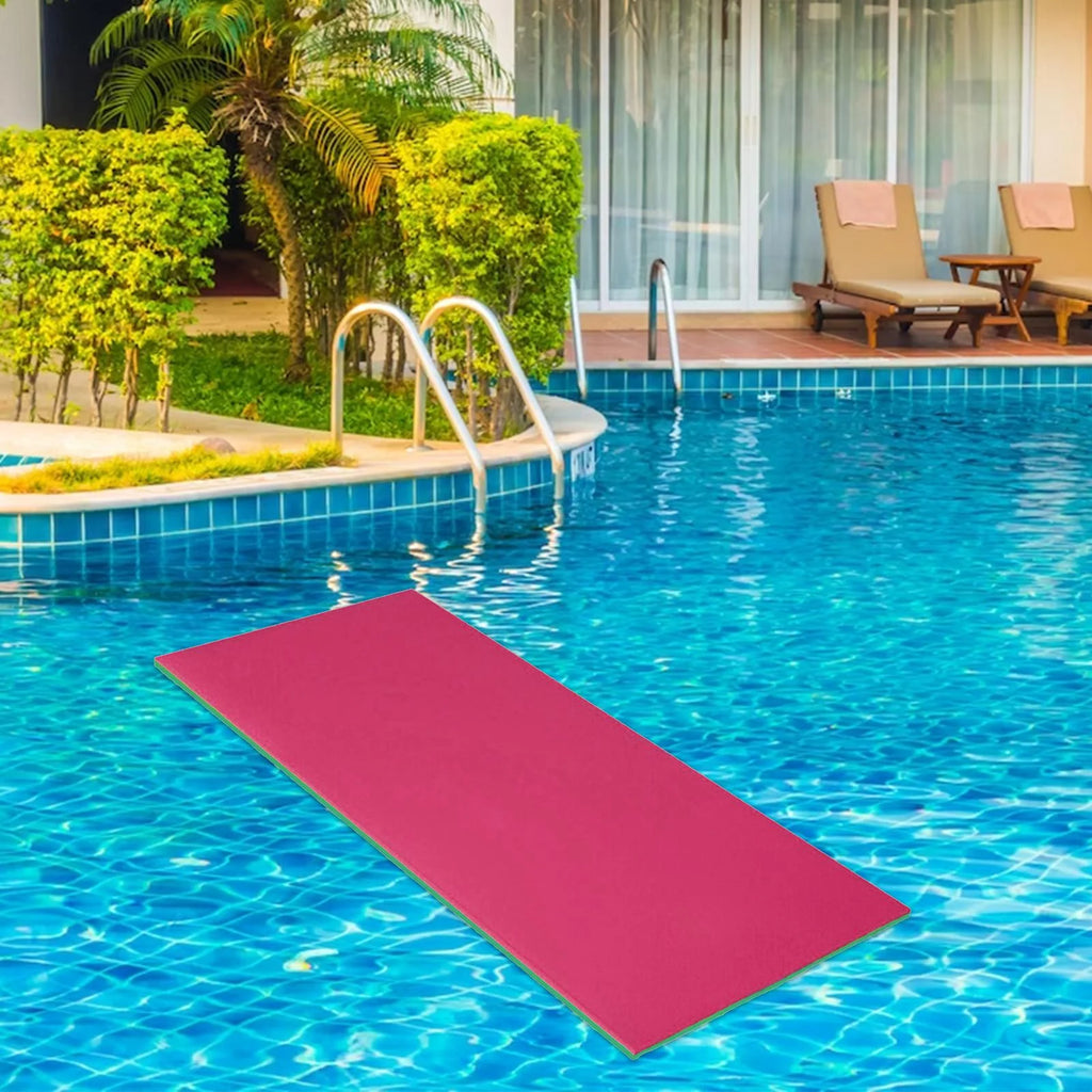 Green and Pink Floating Pad for Pool B90987