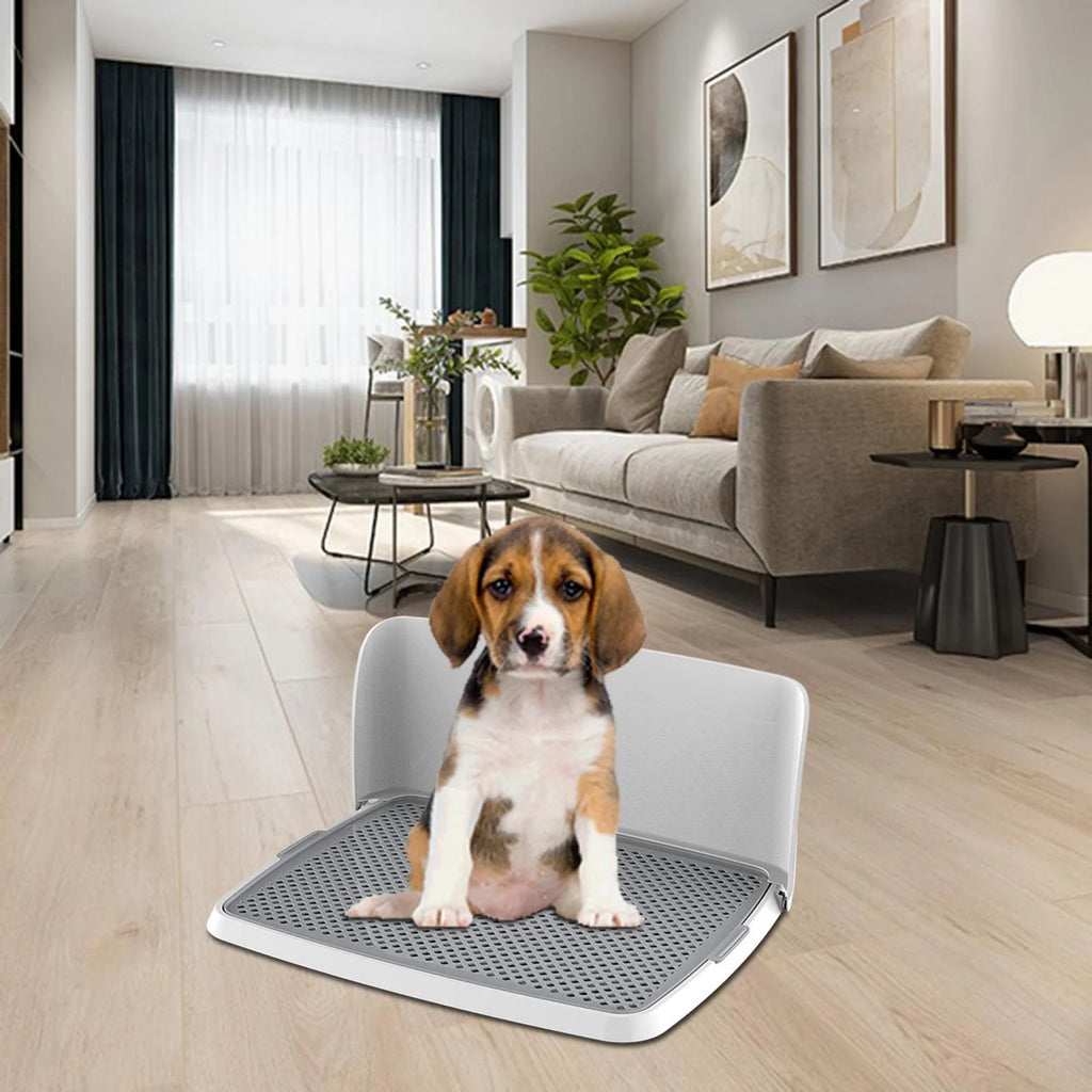 Dog Toilet Tray with Removable Pee Pad Holder 63cmx29cmx48cm B23137