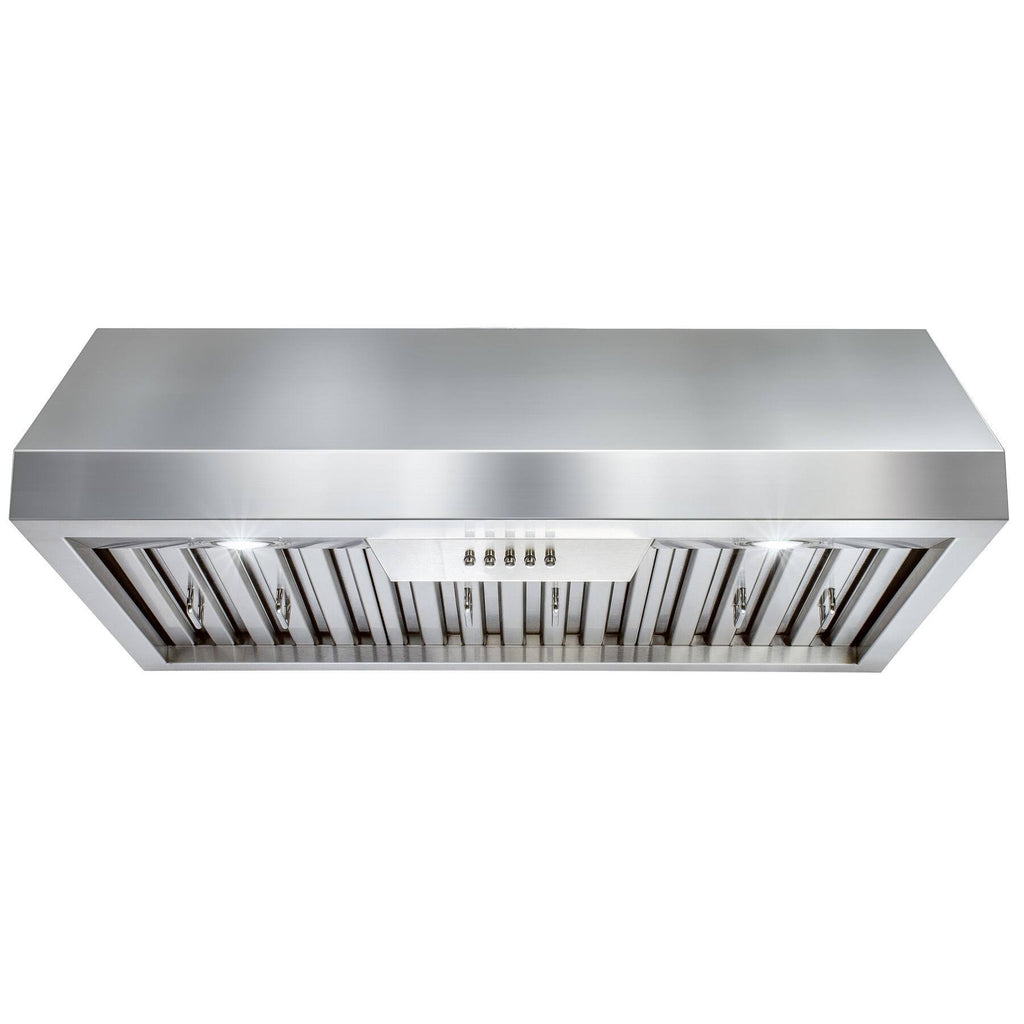 30 in Stainless Steel Under Cabinet Range Hood with LEDs L422