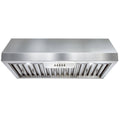 30 in Stainless Steel Under Cabinet Range Hood with LEDs L422