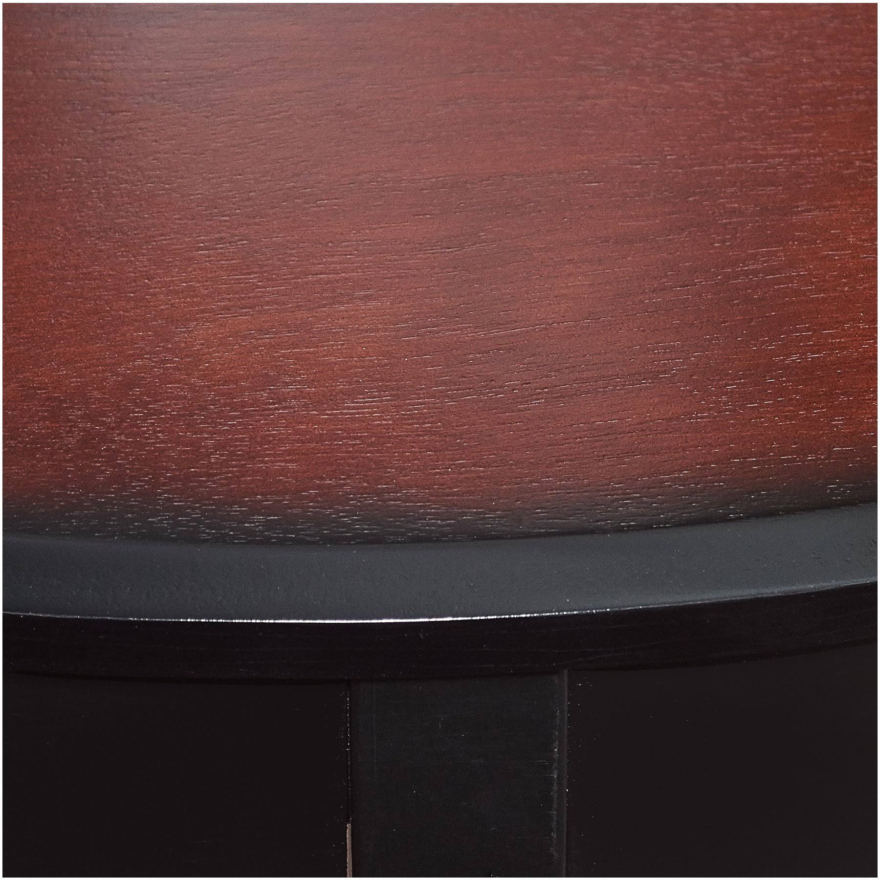 Black Cherry Demi Lune Console Table K460473