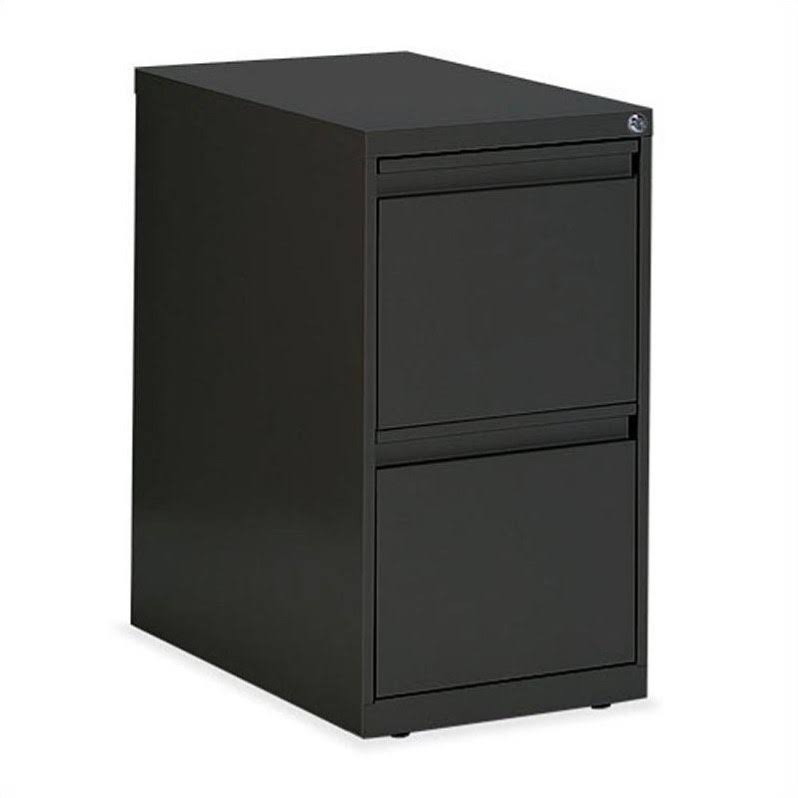 Light Grey 2 Drawer Vertical Metal File Cabinet L5604