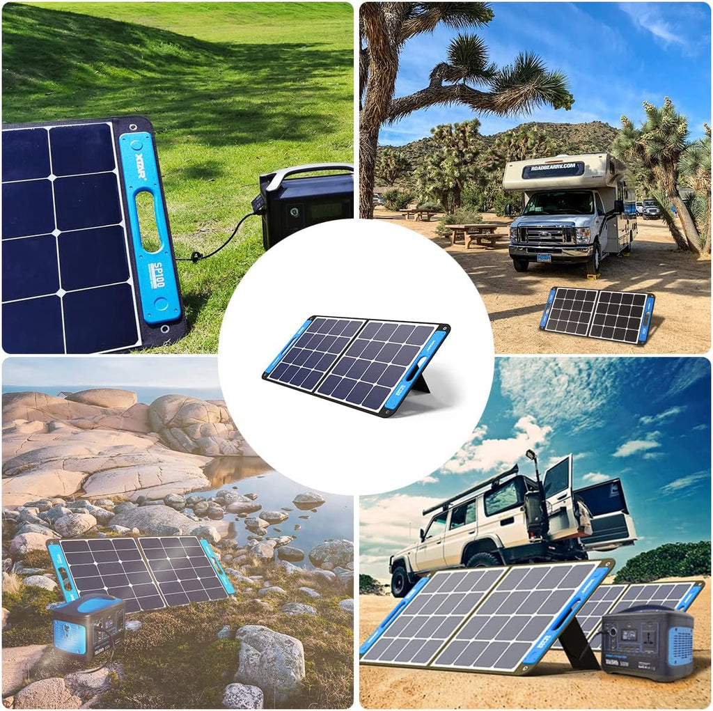 100W Portable Foldable Solar Panel U588791