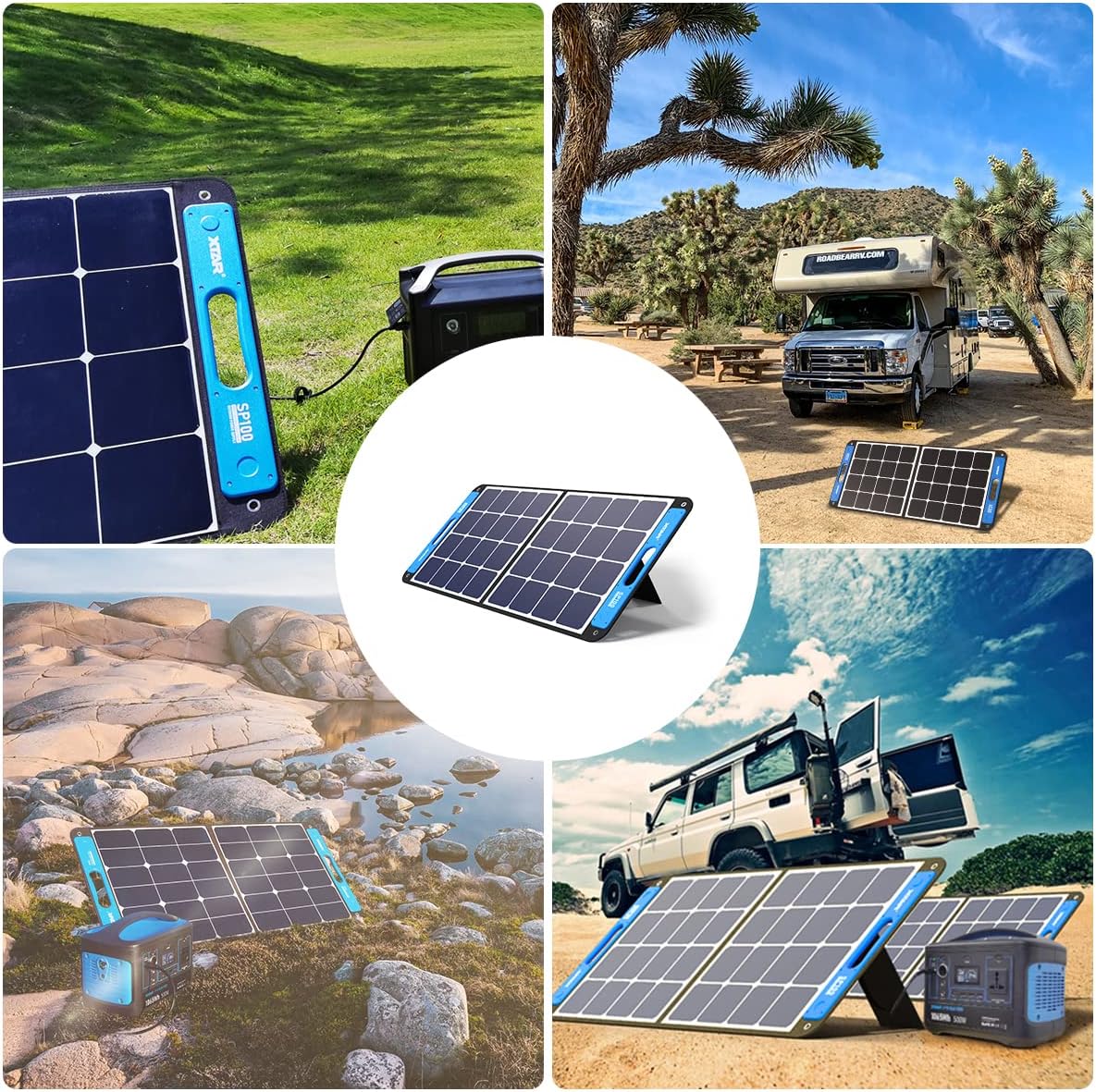 100W Portable Foldable Solar Panel U588791